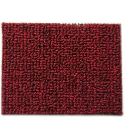 China Economical Fire Resistant Wall To Wall Polypropylene To Roll Up Red Carpet for sale