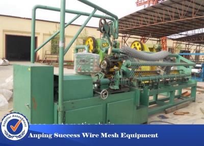 China Full Autmatic Plc Chain Link Fence Manufacturing Machine 380v50hz en venta