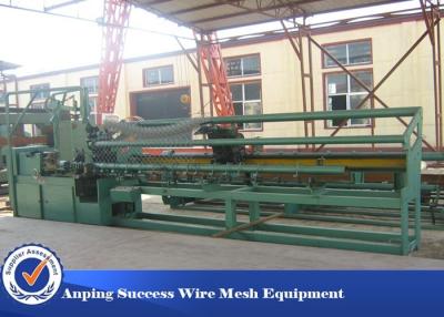 China Double Wire Chain Link Fence Making Machine With Advanced Technology Low Noise for sale