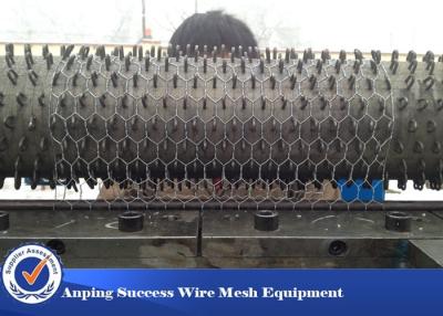 Cina 3Kw motore principale Hexagonal Wire Mesh Machine per la produzione di rete verde di lunga durata in vendita