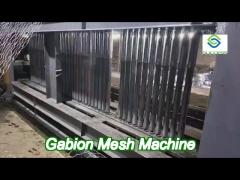 heavy duty pvc coated wire gabion mesh machine with 6*8 hole size for secure shippment or railway de