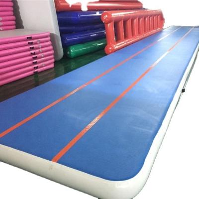 China 1.2mm pro drop point 3m 4m 5m 6m 8m 10m 12m pro 1.2mm drop point inflatable tumbling air track 15m for sale for sale