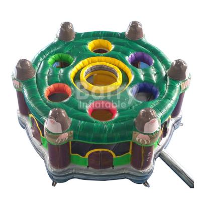 China Inflatable PVC Outdoor Sport Game Beat A Mole Wack A Human Mole For Kids And Adult for sale