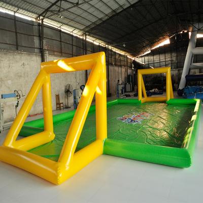 China Odorless Outdoor Cheap Adult Inflatable Football Soap Game for sale