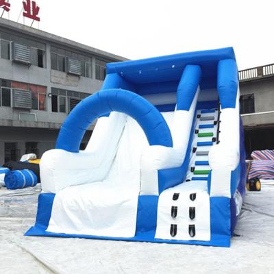 China 0.55mm PVC Tarpaulin Commercial Grade Cheap Indoor Kids Inflatable Slide Small Kids Air Slide For Party for sale