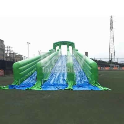 China 0.55mm-0.9mm PVC Cheap Price Street Events Long 1000ft Water Slide Your City Hot Summer for sale