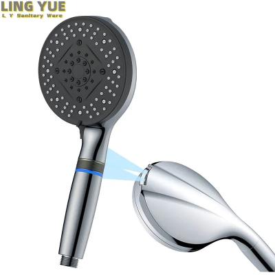 China Without Diverter ABS high-pressure nozzle 10 spray function bathroom hand-held filter nozzle enhanced rain shower head for sale