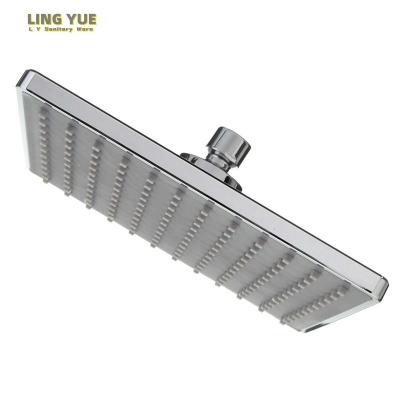 China Without Slide Bar Hot selling bathroom abs top spray can be customized size luxury square high pressure porous shower head for sale