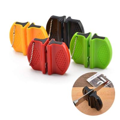 China Pocket Home Hand Skate Sharpener Knife Sharpener With Climbing Hook for sale