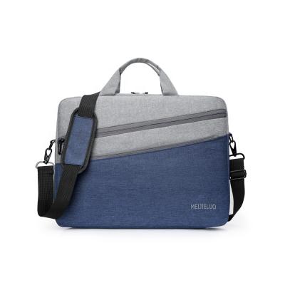 China Custom Oxford Cloth Color Contrast Business Travel Man Designer Casual Laptop Bag for sale