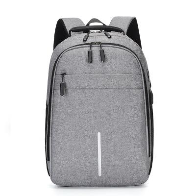 China Waterproof popular classic contract stylish service branded backpack with USB charging handle for sale