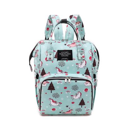 China 2022 New Design Multi Function Waterproof Diaper Waterproof Nylon Backpack for sale