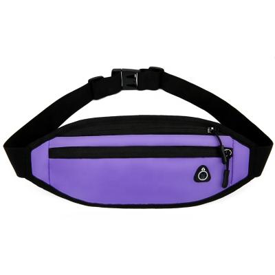 China Custom Water Proof Logo Earphone Shoulder Cosmetic Colors Cross - Body Chest Waist Pack Bag for sale