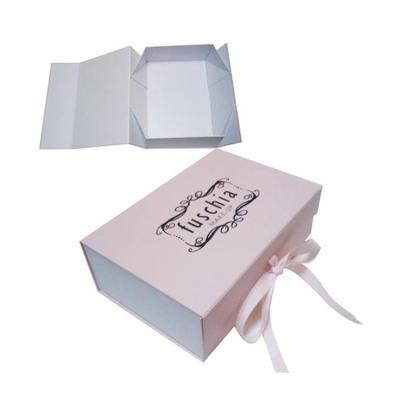 China Printing Handmade Paper With Ribbon Craft Paper Box For Gift Storage Direct Sales for sale