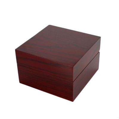 China 100% Handmade Wooden Accept Customized Simple Packaging Watch Box For Men Watch Storage for sale