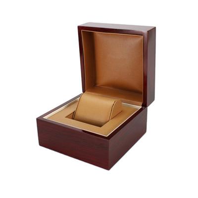 China 100% handmade leather antique wooden watch boxes for gift packing factory direct supply for sale