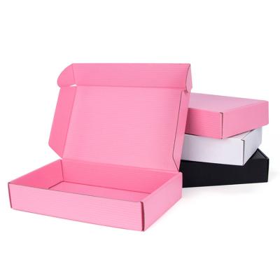 China Recyclable Custom Size Paper Gift Box Packaging Storage Boxes For Underwear Wigs for sale