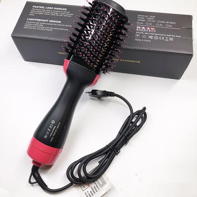 China Household Competitive Price Beauty Equipment Electric One Step Hair Straightener Anti Static Hot Hair Dryer Brush for sale