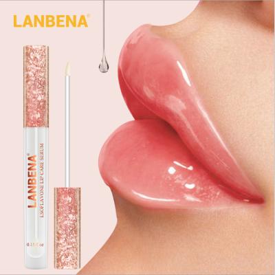 China New Fashion LANBENA Waterproof Lip Gloss Make Your Own Lip Plumper Lip Enhance Care Serum for sale