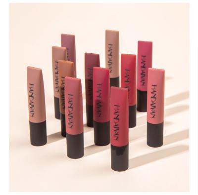 China HANDAIYAN Air Matte Lip Color Velvet Glossy Waterproof Lip Gloss Easy Stain Waterproof Non Stick Lipstick for sale