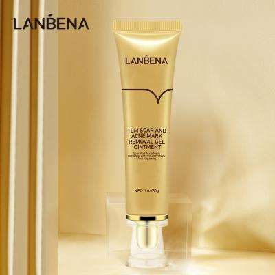 China Acne Treatment LANBENA Face Acne Scar Removal Cream Skin Care Brown Spot Whitening Acne Free Gel for sale