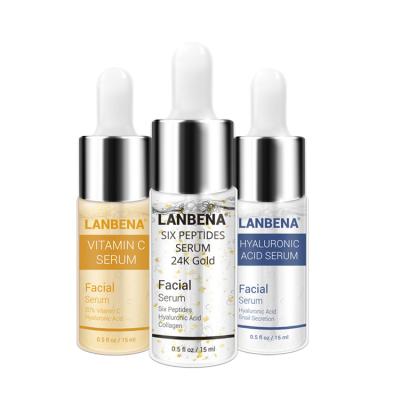 China Lanbena Anti Aging Skin Care Collagen Anti Wrinkle Hyaluronic Acid Six Peptides Rich Serum for sale