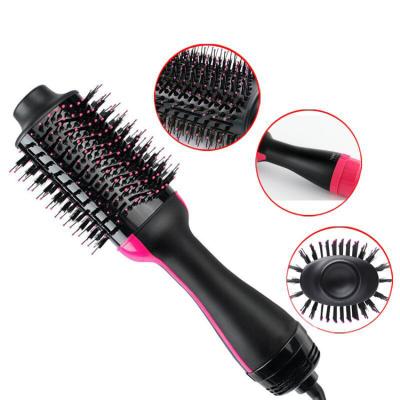 China man & Hot Women Sell 2 in 1 Electric Hair Dryer Wind Comb Brush Hair Curler Salon Hair Grooming Tool for sale