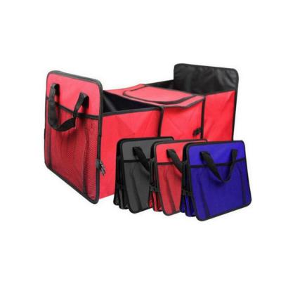 China Convenient Multi Function Stay Warm 600D Oxford Travel Car Trunk Storage Folding Bag for sale