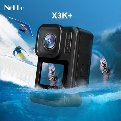 China Recording Function Digital GO Pro Sport Camera Touch Screen 8K HD Video 64MP Photos Waterproof GPS Action Camera 4K for sale