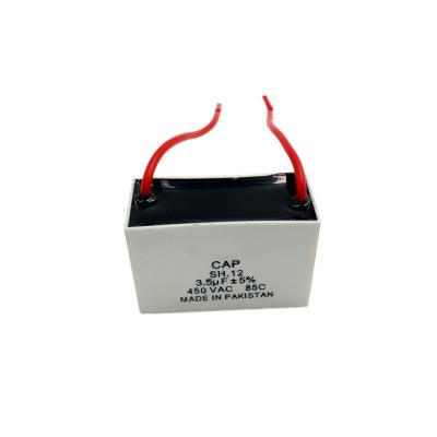 China AC motor fan capacitor BM cbb61 motor capacitor 450vac 4.5uf 40/70/21 50/60hz for sale