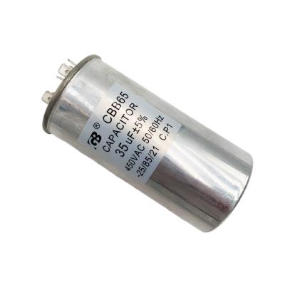 China 60uf 440vac ac motor capacitor cbb65 ac motor run capacitor for sale