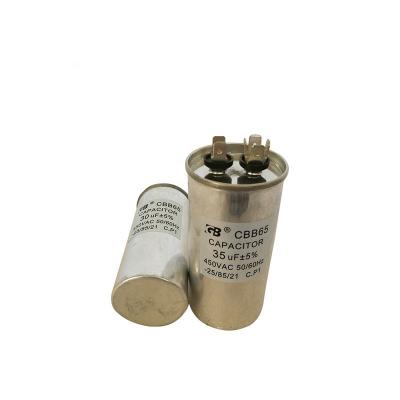 China cbb65 ac motor capacitor air conditioning capacitor compressor capacitor for sale