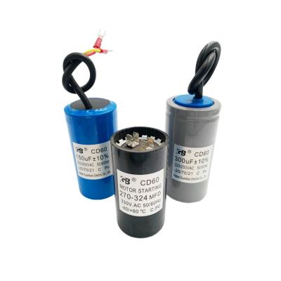 China AC Motor Start Motor Capacitor 50/60 250uf for sale