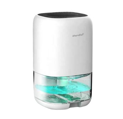 China Smart Portable Household Air Dehumidifier With 1000Ml Water Volume for sale