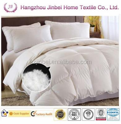 China Home Walmart White 100% Cotton Duck Down Duvet /Down Comforter for sale