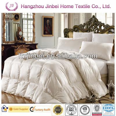 China Home Premium Hungarian Goose Down Comforter/White Goose Down Comforter/White Goose Comforter for sale