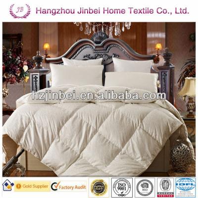 China Luxury Classic Luxury 100% White Goose Down Comforter/Goose Down Comforter/Goose Down Comforter for sale