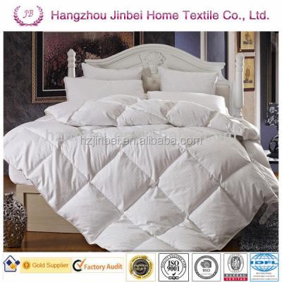 China Home Pure Cotton White Goose Down King Comforter Quilt (Quilt Feather Insert) for sale