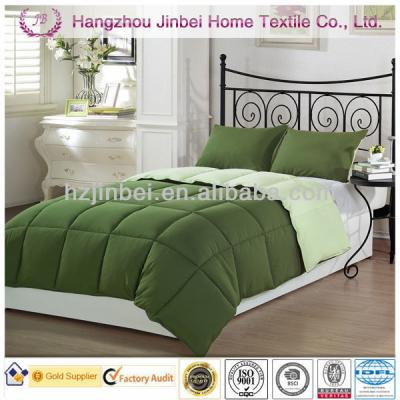 China Soft 100% polyester/microfiber filled comforter/comfoerter/comforter bottom alternative duvet for sale