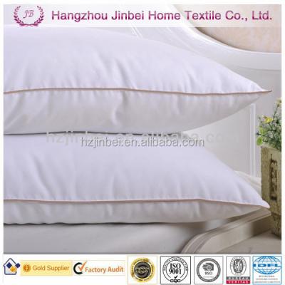 China Bulk White Disposable Hotel Pillow Cases Feather Filling Inner Pillow Case And Pure Cotton Pillow Protector for sale