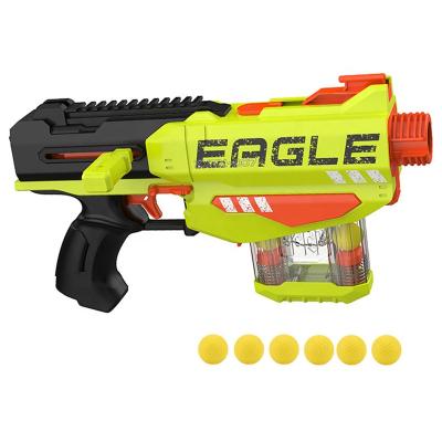 China High Impact Soft Outdoor BBS Bullet Soft Foam Ball Snap Gun BBS Shooting Soft Gun Pneumatic Shooting Gun for sale