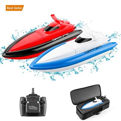 China RC Hobby 2.4G 20km/h High Speed ​​RC Boat 360 Remote Control Boat All Control Daul Motor for sale