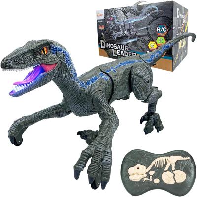 China Hot Selling ABS Amazon Dinosaur 2.4Ghz Remote Control Toys, RC Robot Walking Dinosaur For Kids for sale