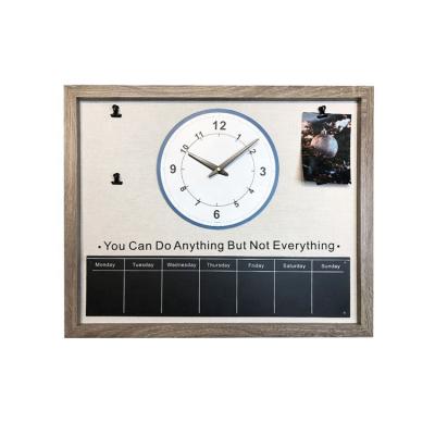 China Antique style combined wall clock for office for sale