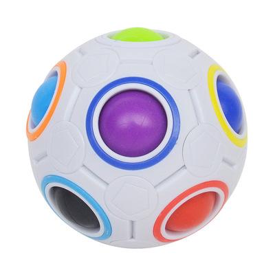 China Toy Magic Puzzle Rainbow Fidget Funny Twiist Educational Ball Toys Children's Birthday Gifts Educational Adult Stress Reliever for sale