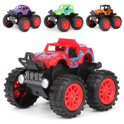 China Durable Toy Micro Car Truck Inertia Die-Cast Car Toys HITON Off-Road Vehicle Simulation Model Four-WheelDrive Toy for sale