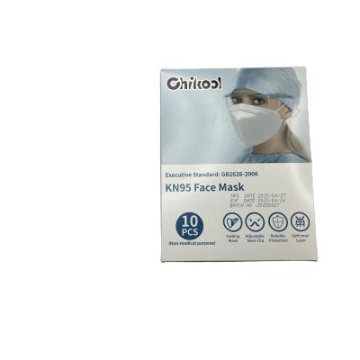 China disposable medical surgical face mask KN95 à venda