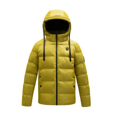 China Waterproof OEM Men's Heated Shirts And Coat 2023 UnisexThe North Stripper Jacket Custom Women's Face Down Heated Jacket for sale