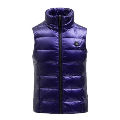 China QUICK DRY Women's Outdoor Padded Heating Vest Lightweight Zipper Quilted Vest Sleeveless Heated Jackets for sale