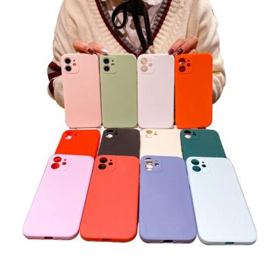 China New Designer Plain Multicolor Shockproof Shockproof TPU Smartphone Protector Cover Soft Case for sale